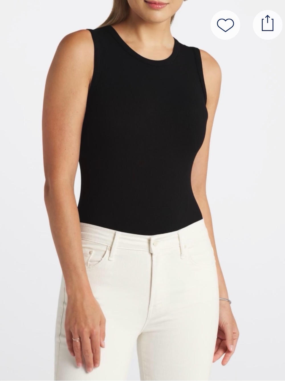 NWOT Kaileigh | Chana Knit Bodysuit in Black